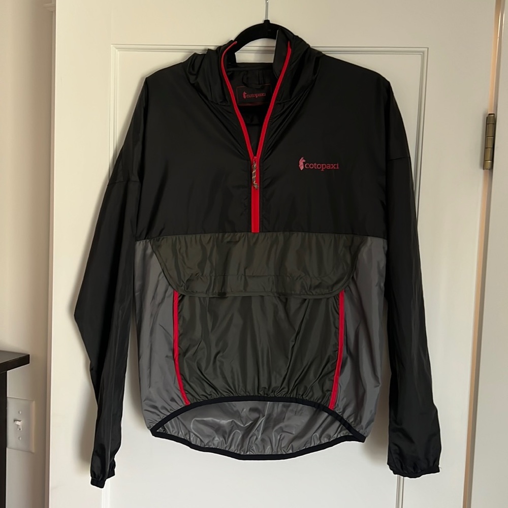 Cotopaxi Teca Half-Zip Windbreaker Black Out Unisex Women’s Small - Worn Once!